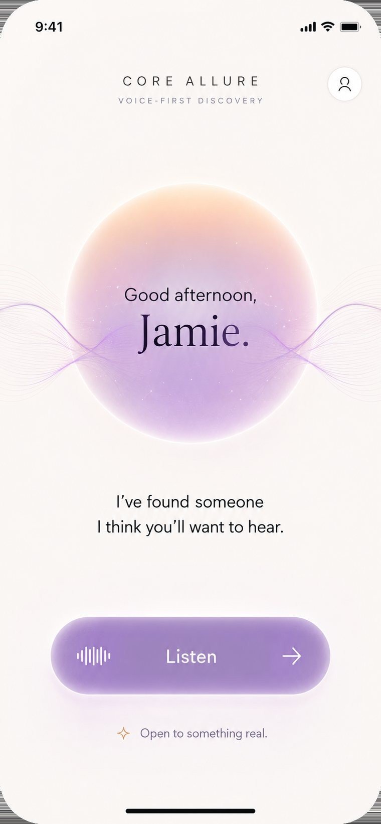 Meet through voice
