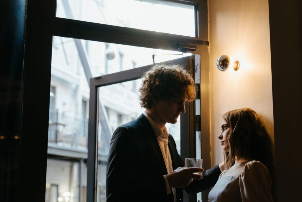 a connection that turned into a real conversation