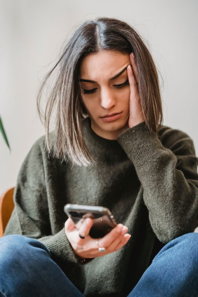 rereading a message for meaning that is not there
